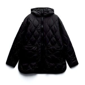 HOODED PADDED JACKET